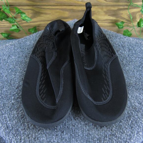 Everest Men's Water Socks Black Fabric Size 12 Medium Gently Used 2025 - Picture 2 of 7